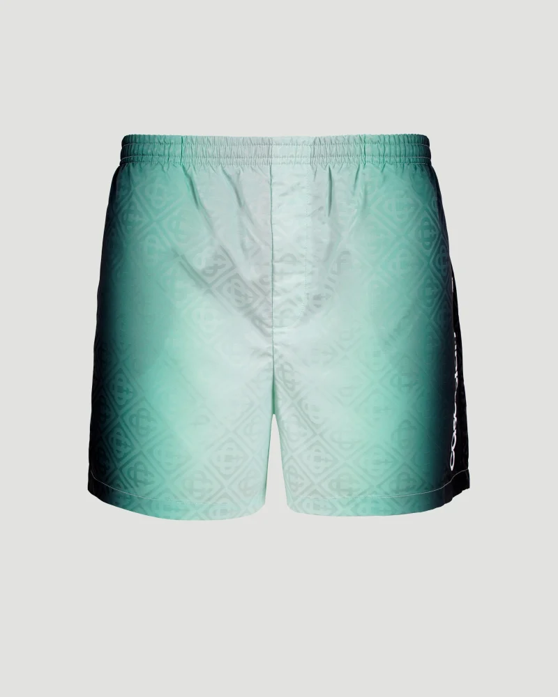 Gradient Monogram Jacquard Swim Shorts