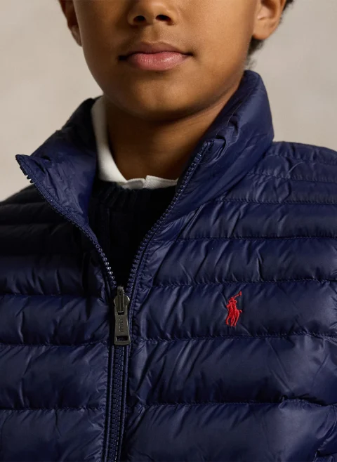 Капитониран елек Ralph Lauren Kids 6-14 — снимка 3