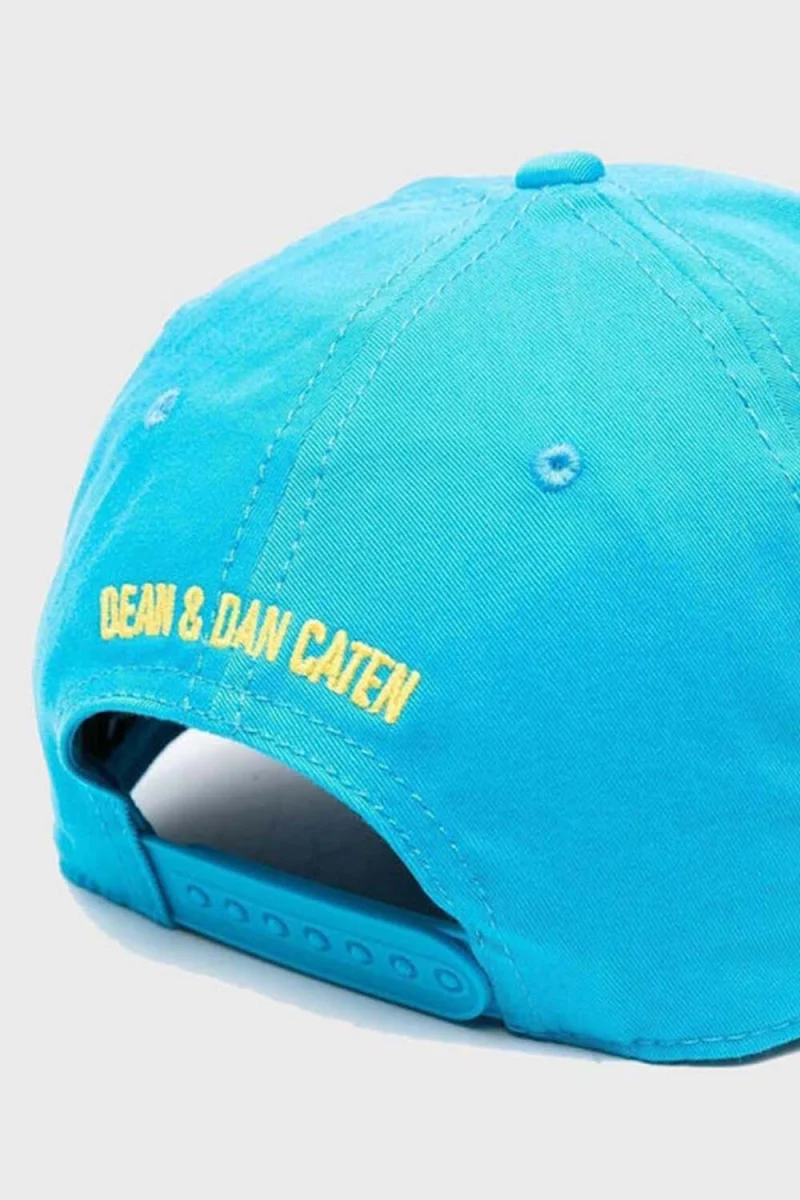 Шапка S23BCM066005C05352 M2640 caribbean sea+yellow — снимка 2