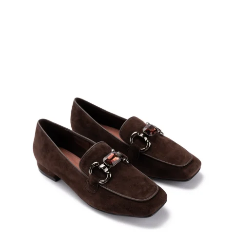 Дамски кафяви мокасини Adele TOSCA BLU — снимка 6
