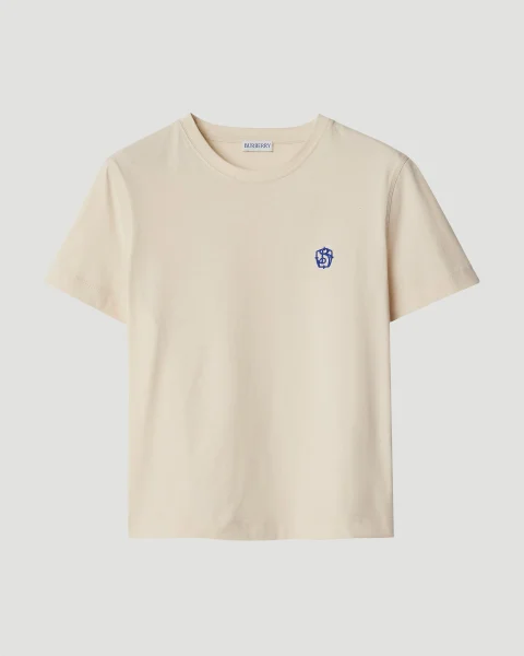 Boxy Cotton T-Shirt in Tundra