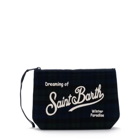 Чантичка с каре Aline Wool SAINT BARTH