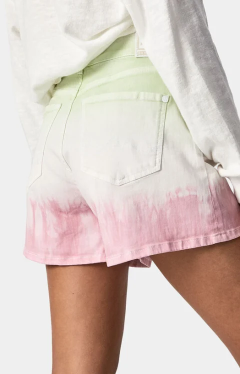 Къси дънкови панталони STELLA SPLASH с tie-dye ефект — снимка 4