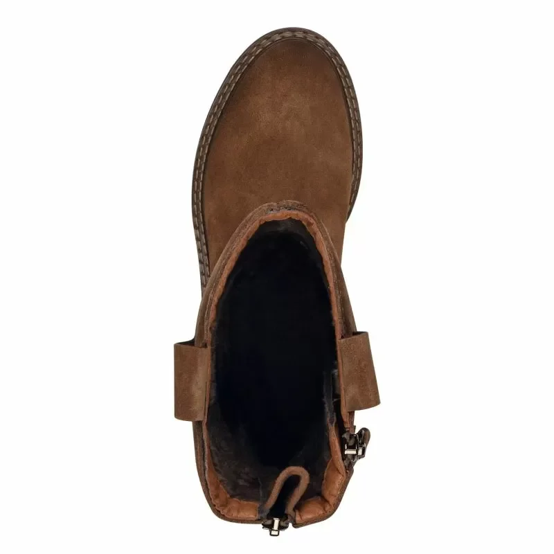Дамски Равни Боти TAMARIS – 1-25470-43-310 CAMEL — снимка 5