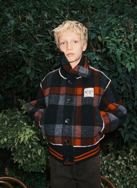 Бомбър яке с вълна Nº21 Kids — снимка 5