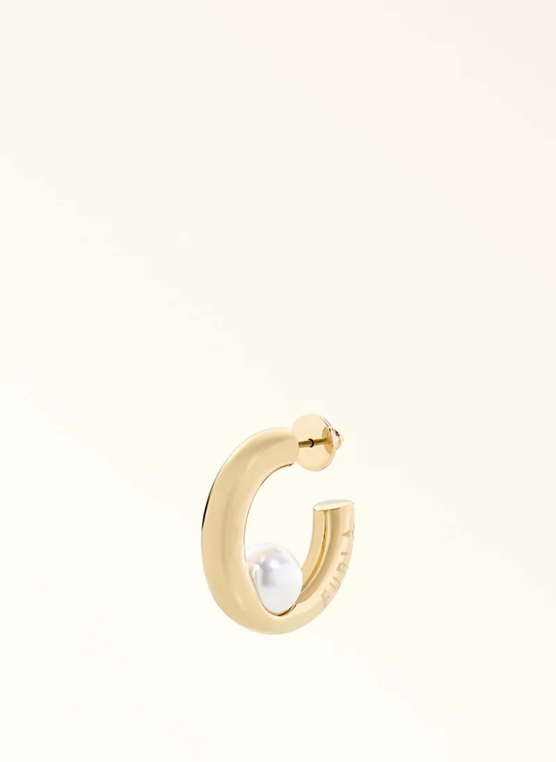 Обеци Furla Piercing Color Oro — снимка 3