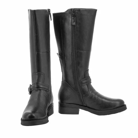 Офицерки TAMARIS – 1-1-25607-29 001 BLACK — снимка 5