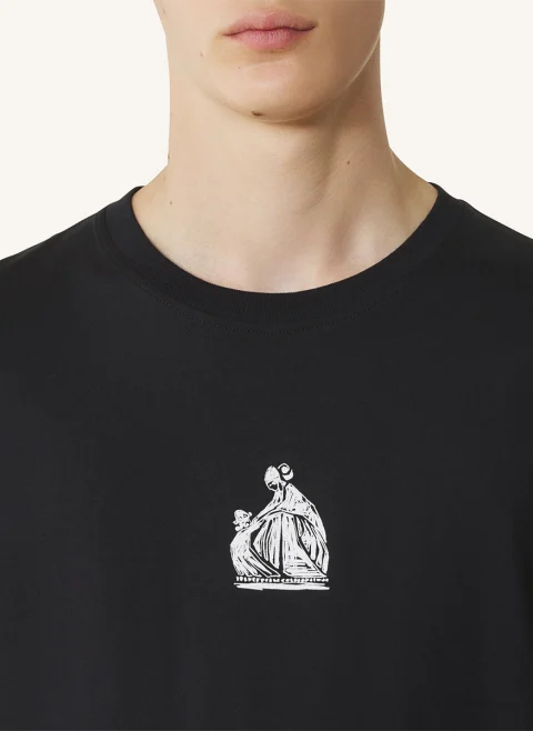 Тишърт с принт Lanvin — снимка 4