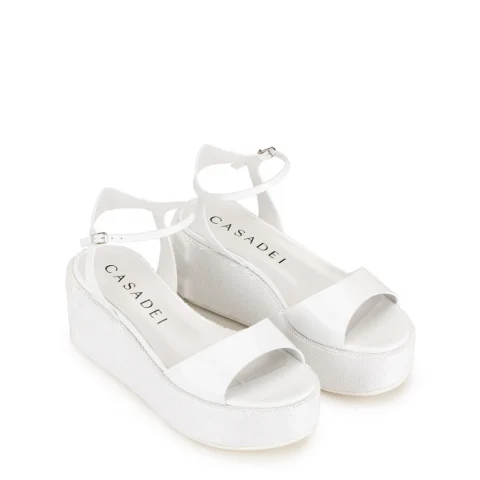 Дамски сандали с платформа Casadei — снимка 6