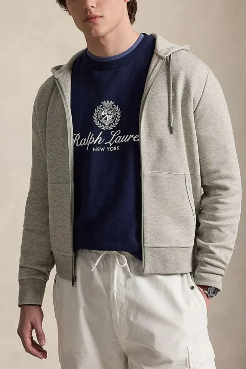 Жилетка 30/1 Double Knt Cvc-Lsl-Knt 710881517513 020 grey — снимка 2