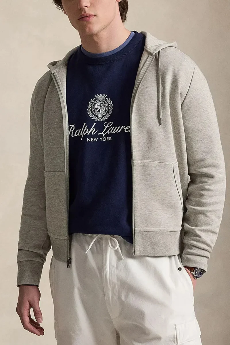 Жилетка 30/1 Double Knt Cvc-Lsl-Knt 710881517513 020 grey — снимка 2