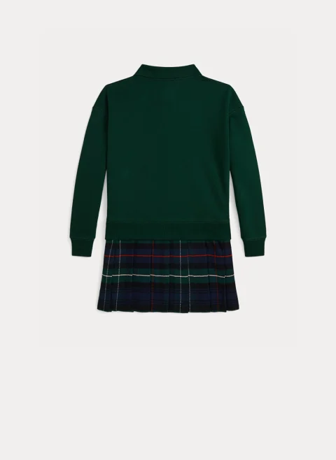 Рокля с бродерия '2 in 1' Ralph Lauren Kids 7-14 — снимка 5