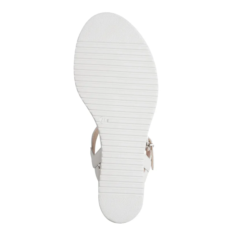 Дамски Сандали На Платформа TAMARIS – 1-28334-46-100 WHITE — снимка 6