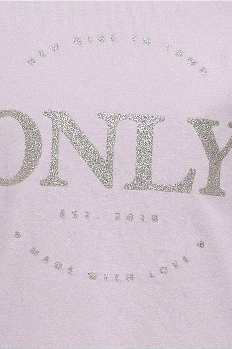 Детски Top Kogwendy S/S Logo Top Box Cp Jrs 15249924 14-3907 tcx thistle — снимка 2