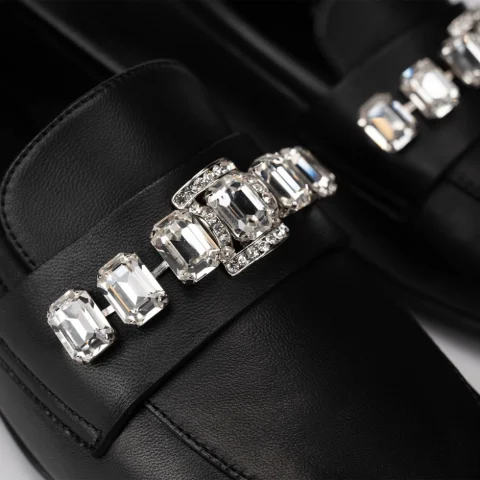 Дамски кожени мокасини Casadei — снимка 8