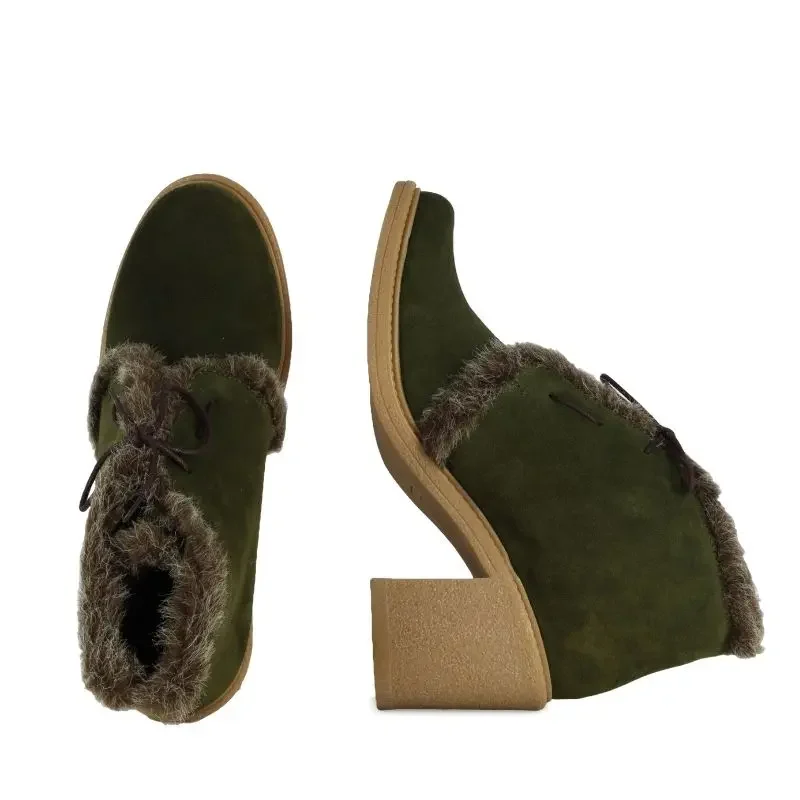 Дамски Боти На Ток CARLO FABIANI – 35603 green — снимка 5