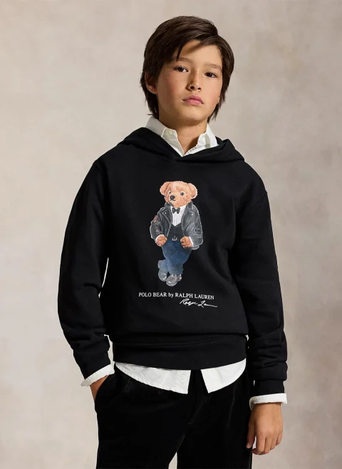 Суитшърт с качулка 'Polo Bear' Ralph Lauren Kids 7-14