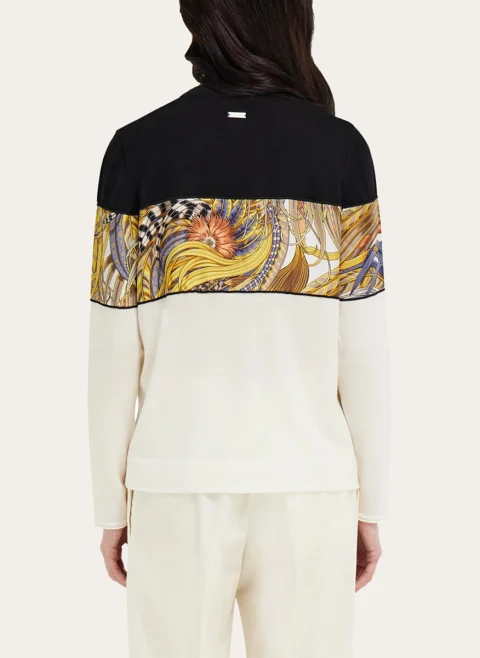 Жилетка с 'Сolor-block' дизайн Ferragamo — снимка 3