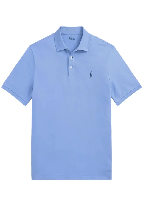 Polo Stretch Mesh-Ssl-Psh 710941439033 400 blue