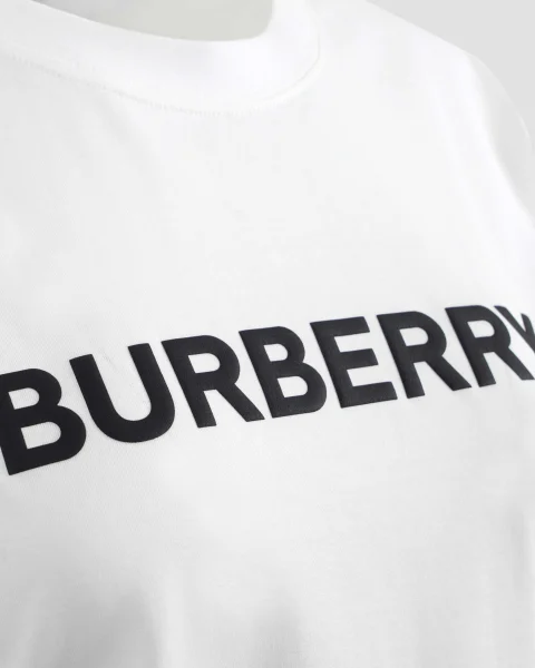 Cotton T-Shirt in White — снимка 2