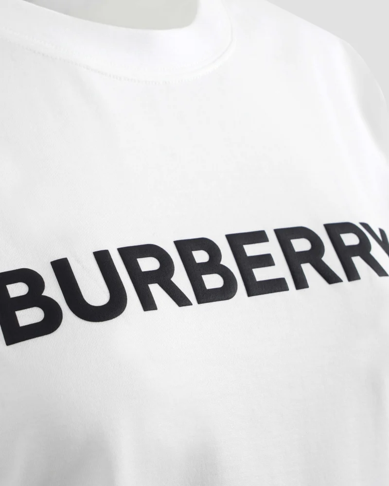 Cotton T-Shirt in White — снимка 2