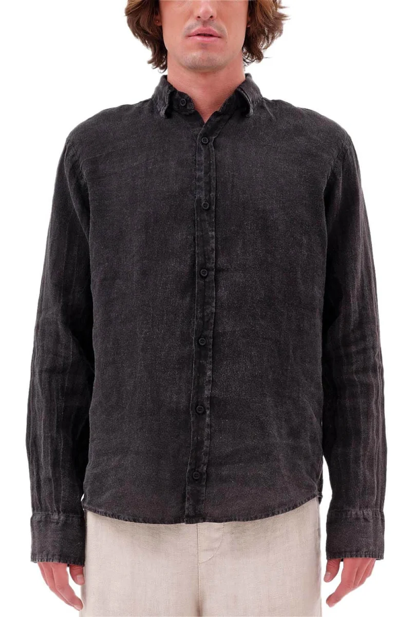 Риза Classic Linen DLMS000134 vintage black