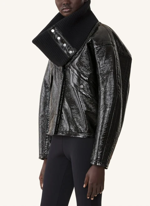 Късо 'Vinyl' яке Lanvin — снимка 2