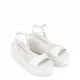 Дамски сандали с платформа Casadei — снимка 3
