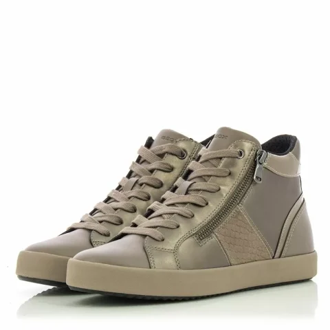 Дамски Сникърс GEOX – D366HD D BLOMIEE DK TAUPE — снимка 3