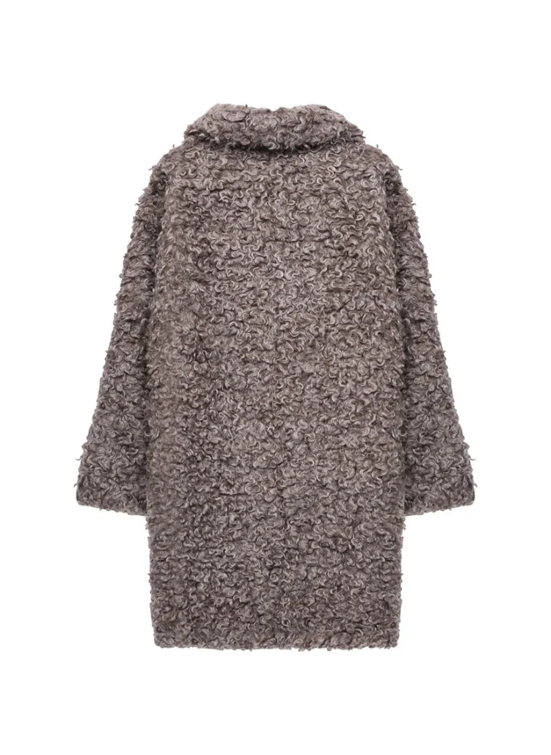 Палто с монили Brunello Cucinelli Kids — снимка 2