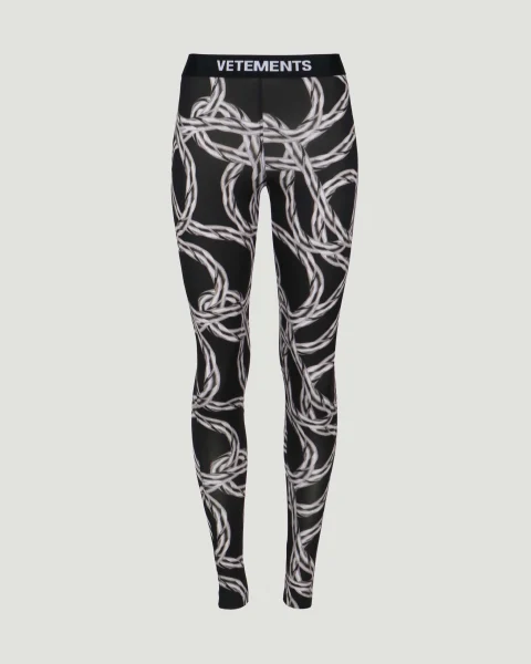 Chain Print Leggings