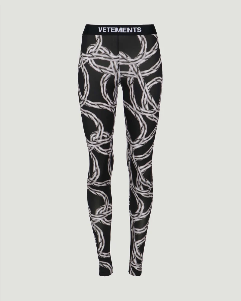 Chain Print Leggings