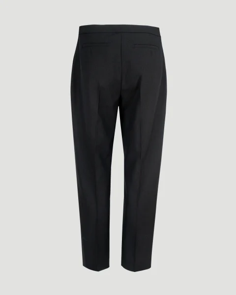 Wool Pants in Black — снимка 2