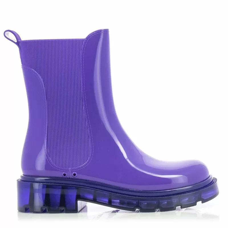 Дамски Гумени Боти PETITE JOLIE – PJ6782 J-LASTIC PURPLE/TRANSLUCENT PURPLE