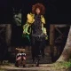 Малък куфар SHARKS IN PARIS WTF BUBBLE BROWN CHECK SPRAYGROUND — снимка 5