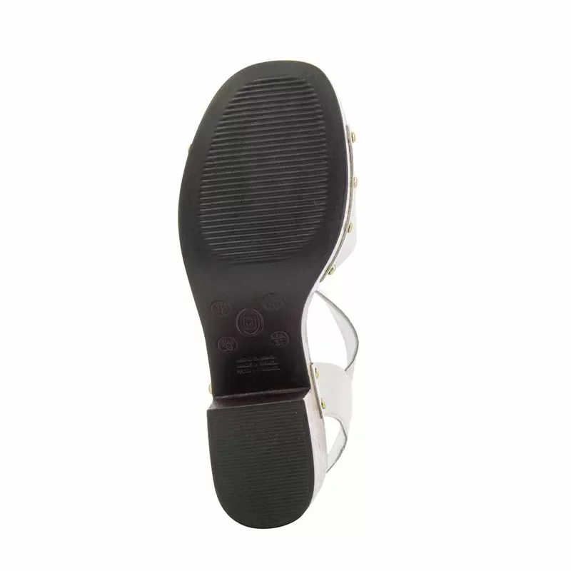 Дамски Сандали На Ток BOTTERO – 359101 BCO — снимка 3