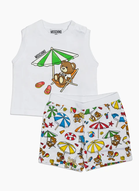 Комплект 'Teddy Bear' Moschino Kids