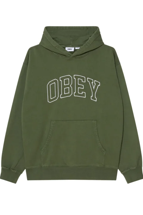 Суичър Collegiate Faded Hood Fleece 112470263 KBG kombu green faded wash