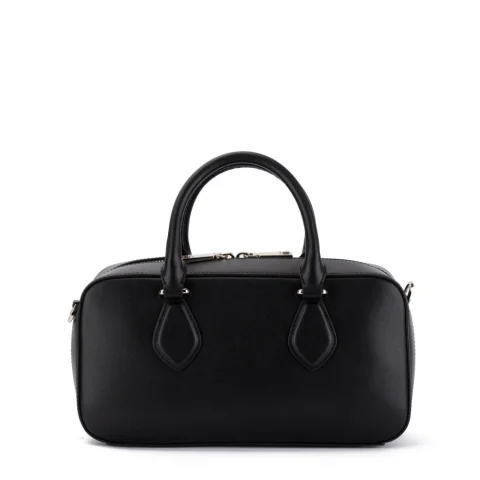 Дамска черна чанта PERLA 2009 Cromia — снимка 6