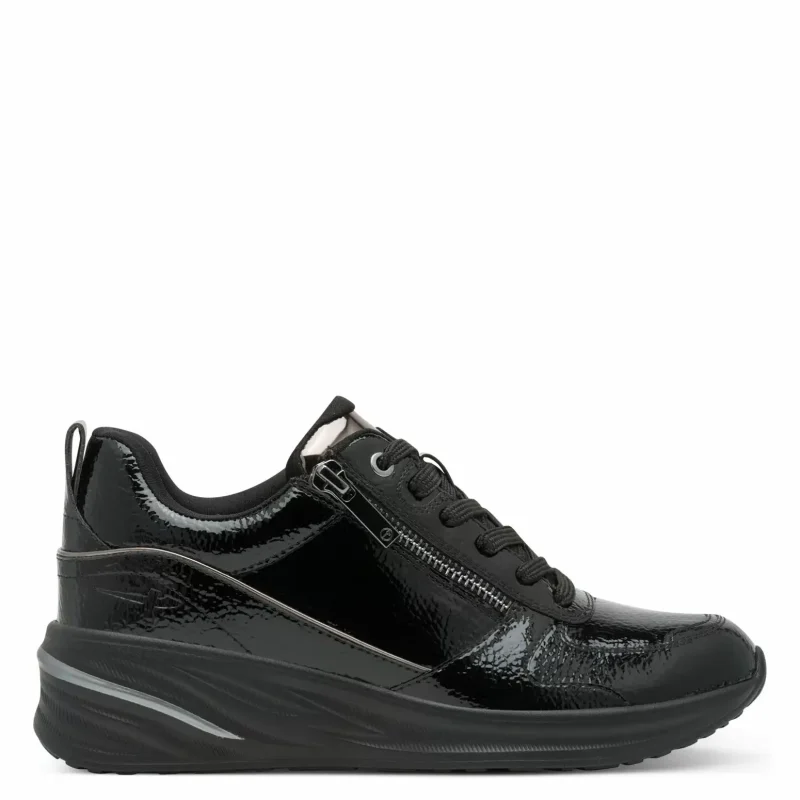 Дамски Сникърс TAMARIS – 1-23754-45-018 BLACK PATENT