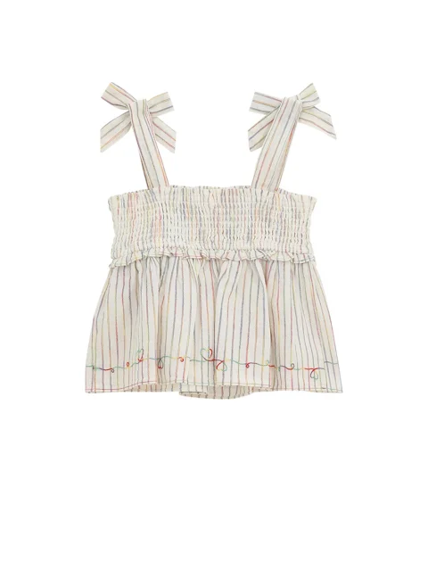 Топ с бродерия 'Rhiannon' Zimmermann Kids