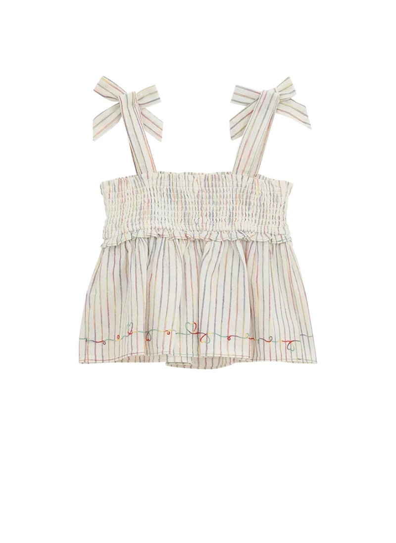 Топ с бродерия 'Rhiannon' Zimmermann Kids