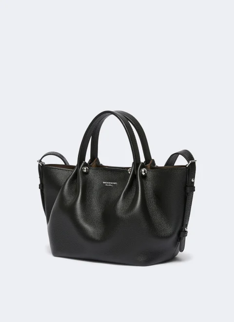 Кожена чанта Weekend Max Mara Wkadritto — снимка 2