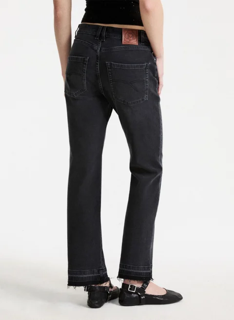 Деним от еластичен деним 'Flare leg' Marella Mlsfcrop — снимка 4