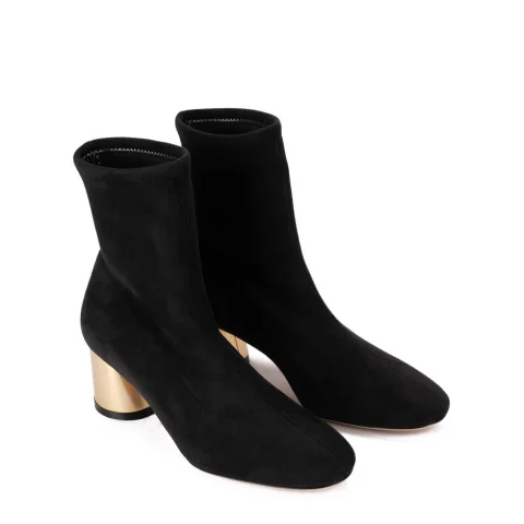 Дамски черни боти Casadei — снимка 7