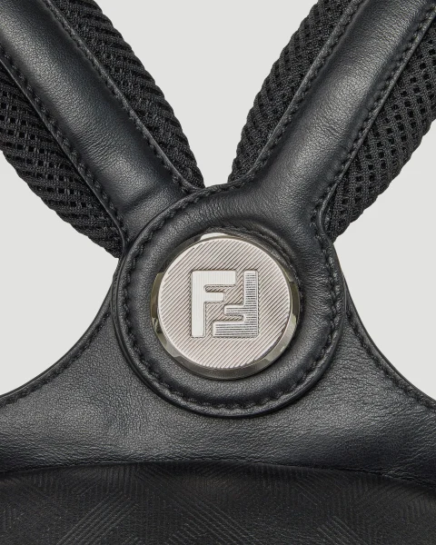 Fendi Chiodo Shadow Diagonal Backpack — снимка 4