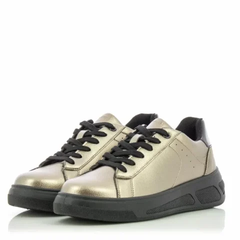 Дамски Сникърс GEOX – D35VXA D LJUBA TAUPE/BLACK — снимка 3