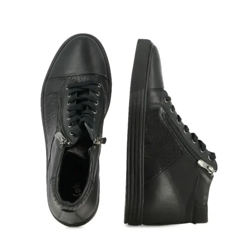 Дамски Сникърс CARLO FABIANI – 40488-black — снимка 5