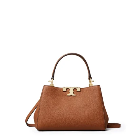 Дамска кафява чанта Mini Eleanor TORY BURCH — снимка 1