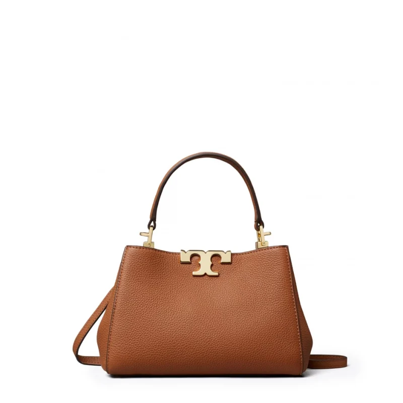 Дамска кафява чанта Mini Eleanor TORY BURCH